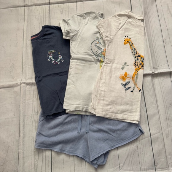 Carter’s & OshKosh Shirt and Short Bundle Girls’ Size 8 - Picture 1 of 10